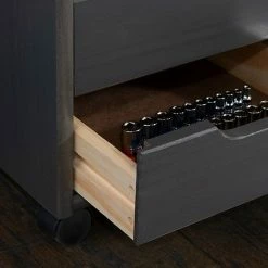Linon Cary 6-Drawer Rolling Storage Cart White Wash 13 Linon Cary 6-Drawer Rolling Storage Cart White Wash -Linon Sales Store unnamed file 10