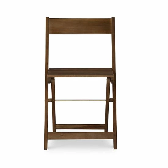 Linon Rockport Bistro Square Patio Table & Chair 3-piece Set 5 Linon Rockport Bistro Square Patio Table & Chair 3-piece Set - Image 5