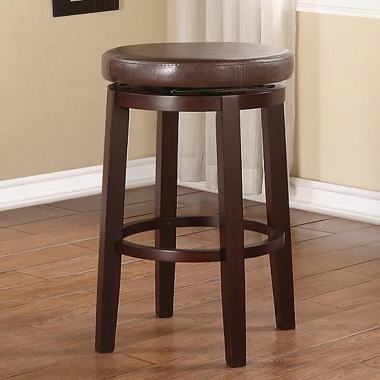Linon Maya 29-in. Stool Teal 2 Linon Maya 29-in. Stool Teal - Image 2