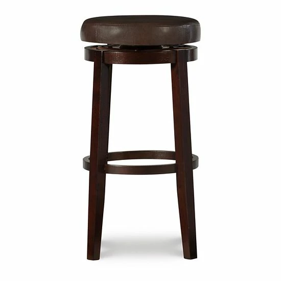 Linon Maya 29-in. Stool Teal 4 Linon Maya 29-in. Stool Teal - Image 4