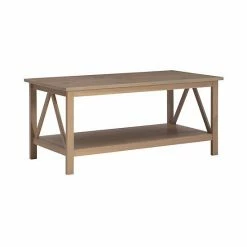 Linon Titian Coffee Table Brown