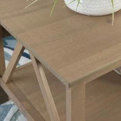 Alternative view of Linon Titian Coffee Table Brown
