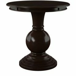 Linon Round Pedestal End Table -Linon Sales Store unnamed file 112