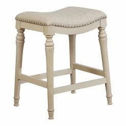 Linon Hayes Counter Stool Brown Gray -Linon Sales Store unnamed file 1141