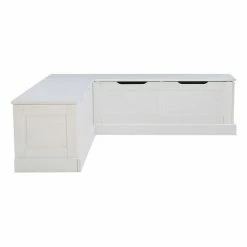 Linon Tobin Backless Breakfast Nook Bench White White 27 Linon Tobin Backless Breakfast Nook Bench White White -Linon Sales Store unnamed file 1158