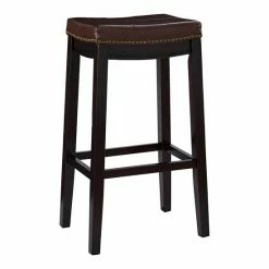 Linon Claridge Bar Stool White