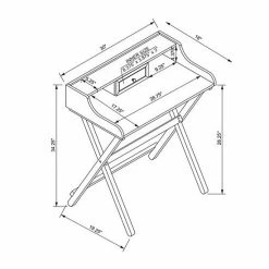 Linon Coy Folding Desk Natural 13 Linon Coy Folding Desk Natural -Linon Sales Store unnamed file 1164