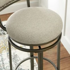 Linon Franklin Swivel Bar Stool Pewter 11 Linon Franklin Swivel Bar Stool Pewter -Linon Sales Store unnamed file 1209