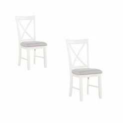 Linon Jane Dining Chair 2-piece Set White Gray 15 Linon Jane Dining Chair 2-piece Set White Gray -Linon Sales Store unnamed file 1238