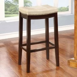 Linon Claridge Bar Stool White 29 Linon Claridge Bar Stool White -Linon Sales Store unnamed file 126