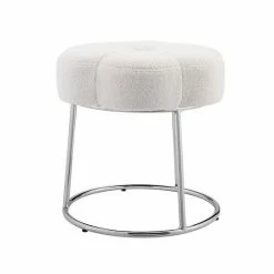 Linon Seraphina Accent Vanity Stool White 16 Linon Seraphina Accent Vanity Stool White -Linon Sales Store unnamed file 1409
