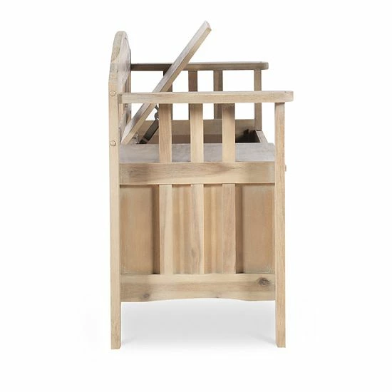 Linon Aria Storage Bench 4 Linon Aria Storage Bench - Image 4