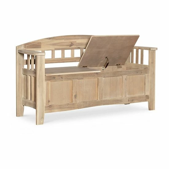 Linon Aria Storage Bench 6 Linon Aria Storage Bench - Image 6