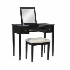 Linon Silver Butterfly Vanity And Stool -Linon Sales Store unnamed file 1508