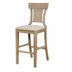 Linon Rylan Bar Stool Beige