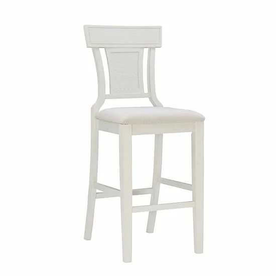 Linon Rylan Bar Stool Beige 9 Linon Rylan Bar Stool Beige - Image 9