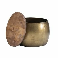Linon Royce Storage Drum Silver 15 Linon Royce Storage Drum Silver -Linon Sales Store unnamed file 1558