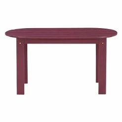 Linon Adirondack Indoor / Outdoor Patio Coffee Table Red -Linon Sales Store unnamed file 1569
