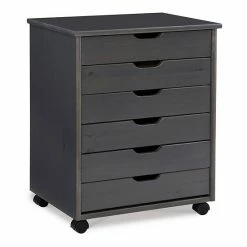 Linon Cary Wide 6-Drawer Rolling Storage Cart White Wash 23 Linon Cary Wide 6-Drawer Rolling Storage Cart White Wash -Linon Sales Store unnamed file 162