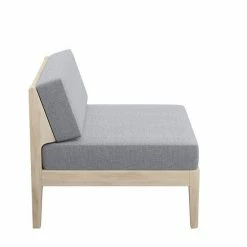 Alternative view of Linon Summerlyn Middle Chair Natural