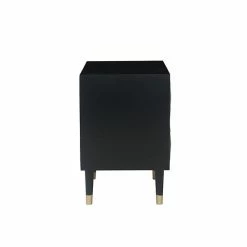 Linon Geometric Texture Nightstand End Table Gray 12 Linon Geometric Texture Nightstand End Table Gray -Linon Sales Store unnamed file 1681