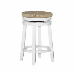 Linon Morgan 25-in. Counter Stool Navy Blue