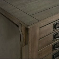 Linon Ziva Jewelry Armoire Floor Decor Gray -Linon Sales Store unnamed file 188