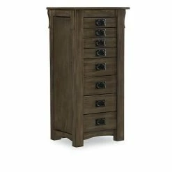 Linon Ziva Jewelry Armoire Floor Decor Gray -Linon Sales Store unnamed file 192