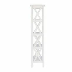 Linon Davis 5-Tier Bookcase Antique White 12 Linon Davis 5-Tier Bookcase Antique White -Linon Sales Store unnamed file 1957