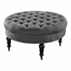 Linon Isabelle Round Tufted Ottoman Natural 12 Linon Isabelle Round Tufted Ottoman Natural -Linon Sales Store unnamed file 2026
