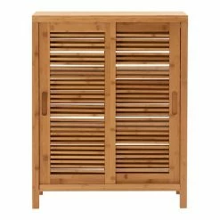 Linon Bracken Bamboo 2-Door Floor Storage Cabinet -Linon Sales Store unnamed file 2036