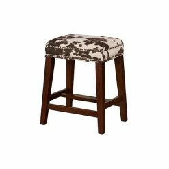Linon Walt Counter Stool Brown