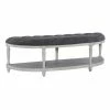 Linon Naomi Demilune Bench