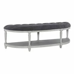 Linon Naomi Demilune Bench
