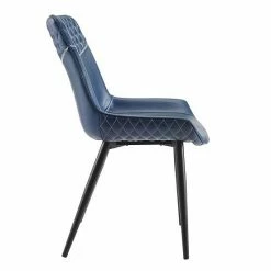 Linon Edler Dining Chair 2-piece Set Blue Black -Linon Sales Store unnamed file 2071