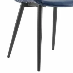 Linon Edler Dining Chair 2-piece Set Blue Black -Linon Sales Store unnamed file 2075