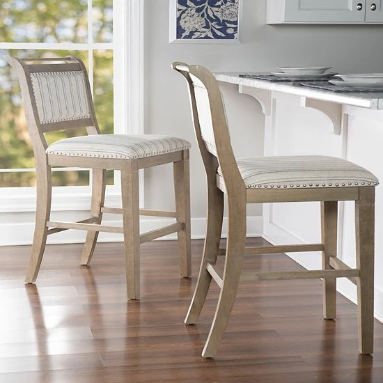 Linon Emmy Bar Stool 5 Linon Emmy Bar Stool - Image 5
