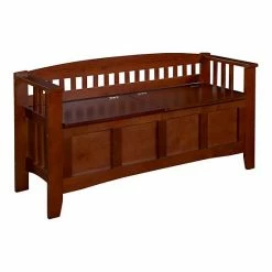 Linon Split Seat Storage Bench