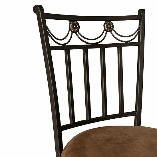 Linon Swag Swivel Counter Stool 3 Linon Swag Swivel Counter Stool - Image 3