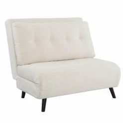 Linon Hilda Fold Out Chair Lounger Bed