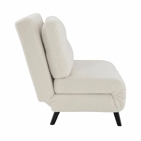 Linon Hilda Fold Out Chair Lounger Bed 7 Linon Hilda Fold Out Chair Lounger Bed - Image 7