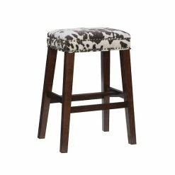 Linon Walt Bar Stool Gray