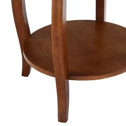 Linon Hazelnut Round End Table 10 Linon Hazelnut Round End Table -Linon Sales Store unnamed file 218