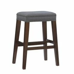Linon Walt Bar Stool Gray -Linon Sales Store unnamed file 2182
