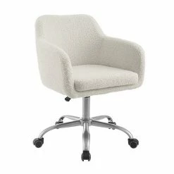 Linon Rylen Sherpa Office Chair Charcoal Silver 21 Linon Rylen Sherpa Office Chair Charcoal Silver -Linon Sales Store unnamed file 2201