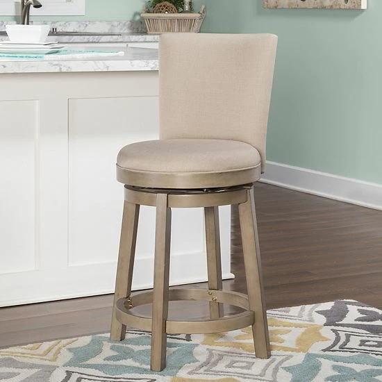 Linon Davis Counter Stool 2 Linon Davis Counter Stool - Image 2