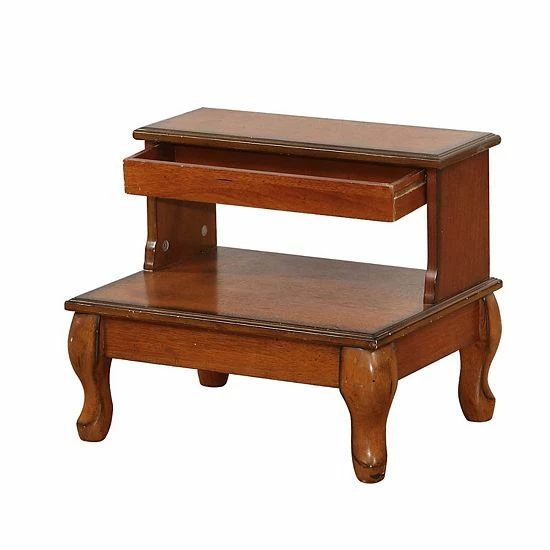 Linon Attic Cherry Bed Step 1 Linon Attic Cherry Bed Step
