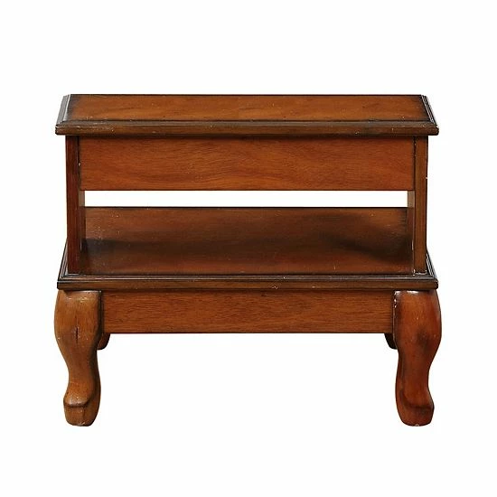 Linon Attic Cherry Bed Step 2 Linon Attic Cherry Bed Step - Image 2