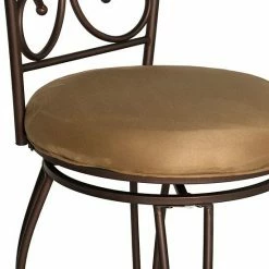 Linon Gathered-Back Bar Stool -Linon Sales Store unnamed file 2252