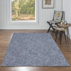 Linon Fuller Washable Rug Blue Ivory Geometric 9 Linon Fuller Washable Rug Blue Ivory Geometric -Linon Sales Store unnamed file 2269